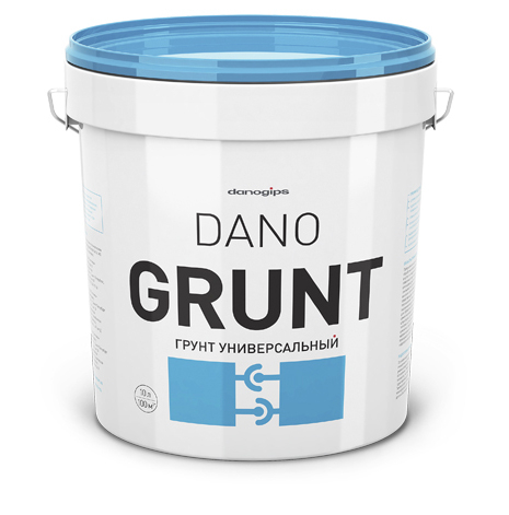 Грунтовка ДаноГипс Дано-Грунт (Danogips Dano-Grunt) глубокого проникновения 10л